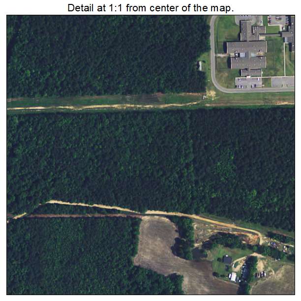 Mulberry, South Carolina aerial imagery detail