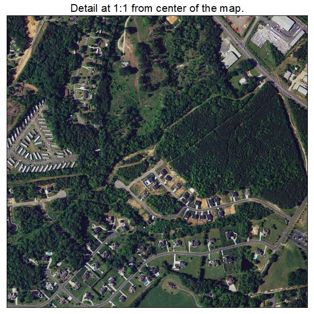 Newport, South Carolina aerial imagery detail