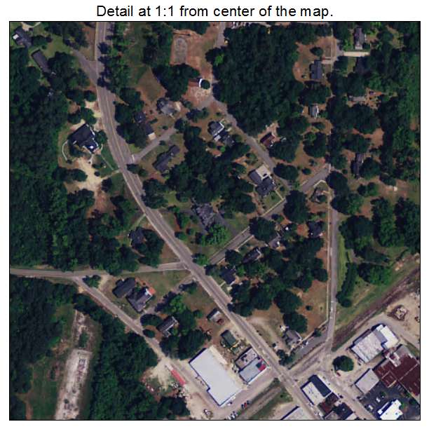 Nichols, South Carolina aerial imagery detail