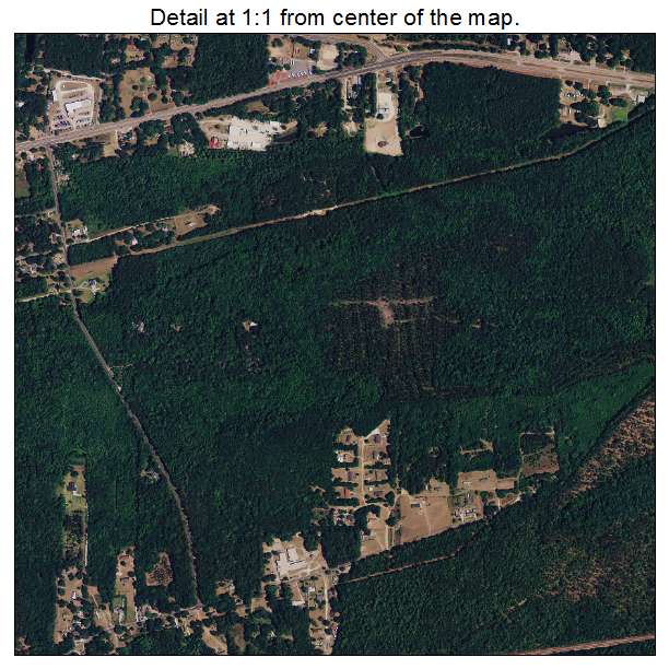 Ravenel, South Carolina aerial imagery detail