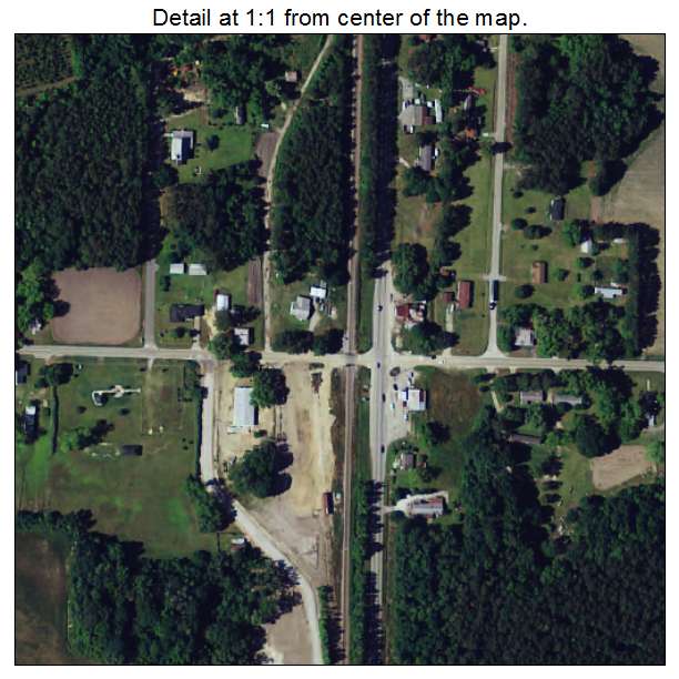 Scotia, South Carolina aerial imagery detail