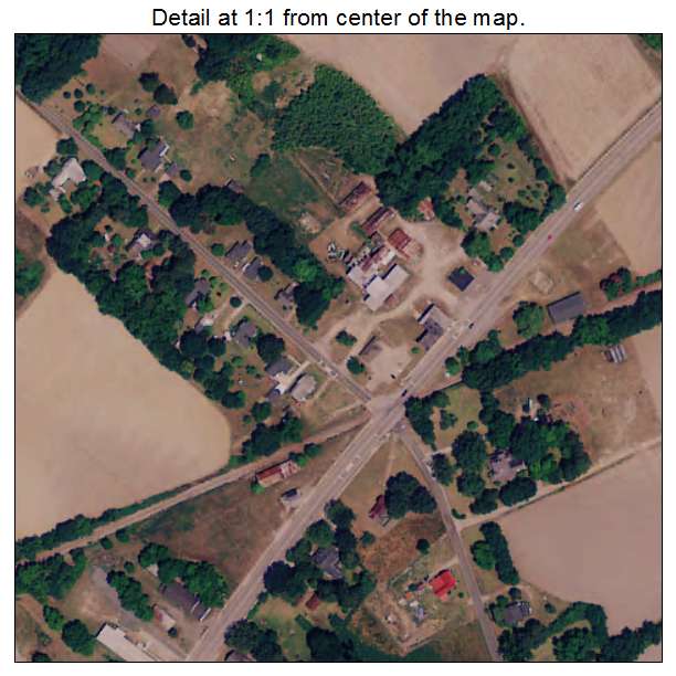 Tatum, South Carolina aerial imagery detail