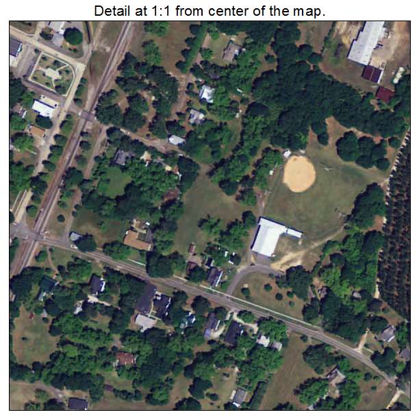 Trenton, South Carolina aerial imagery detail