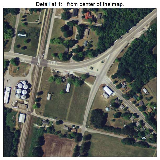 Ulmer, South Carolina aerial imagery detail