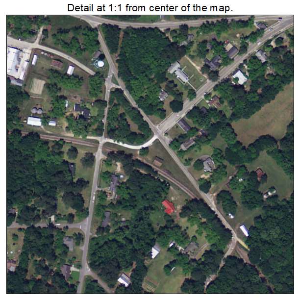 Williams, South Carolina aerial imagery detail