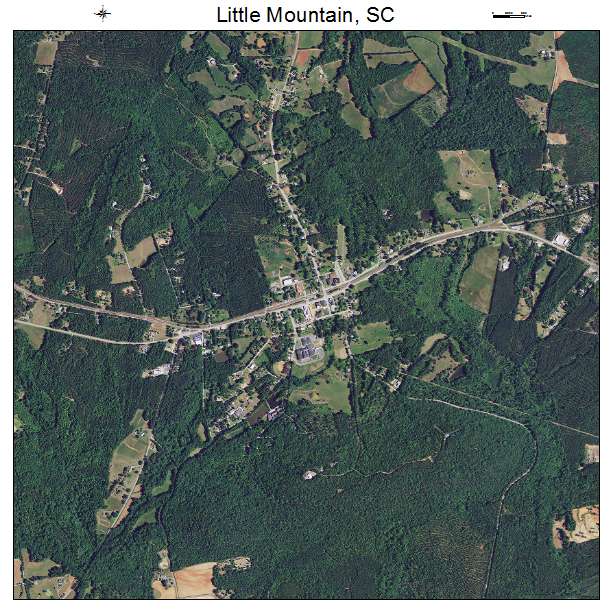 Little Mountain, SC air photo map