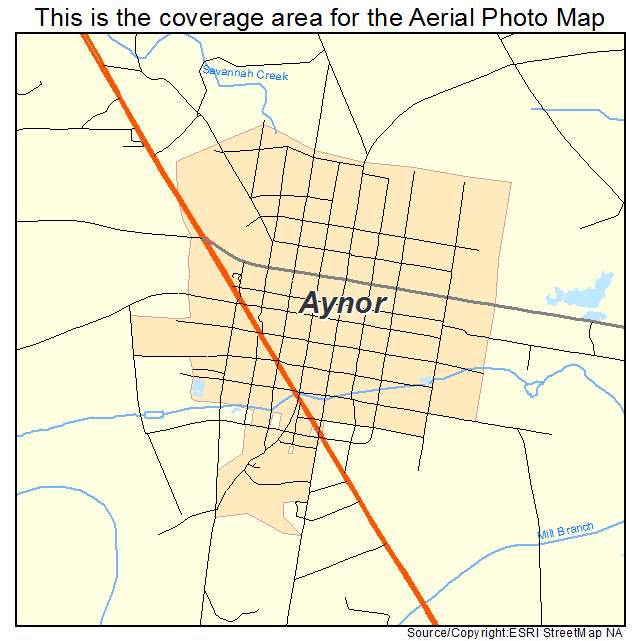 Aynor, SC location map 