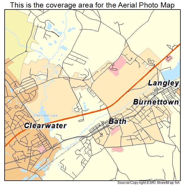 Burnettown, SC location map 
