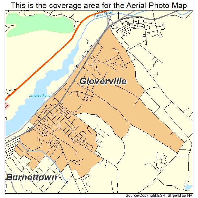 Gloverville, SC location map 