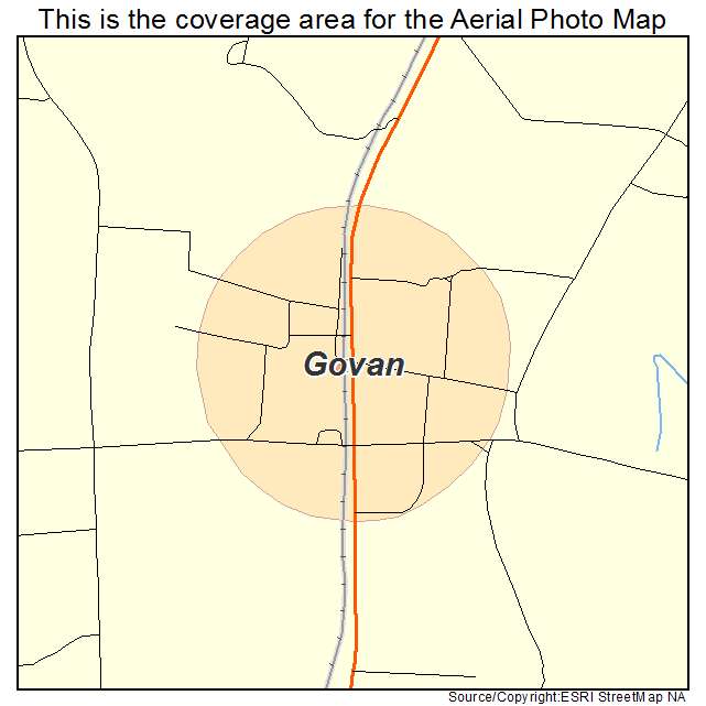 Govan, SC location map 