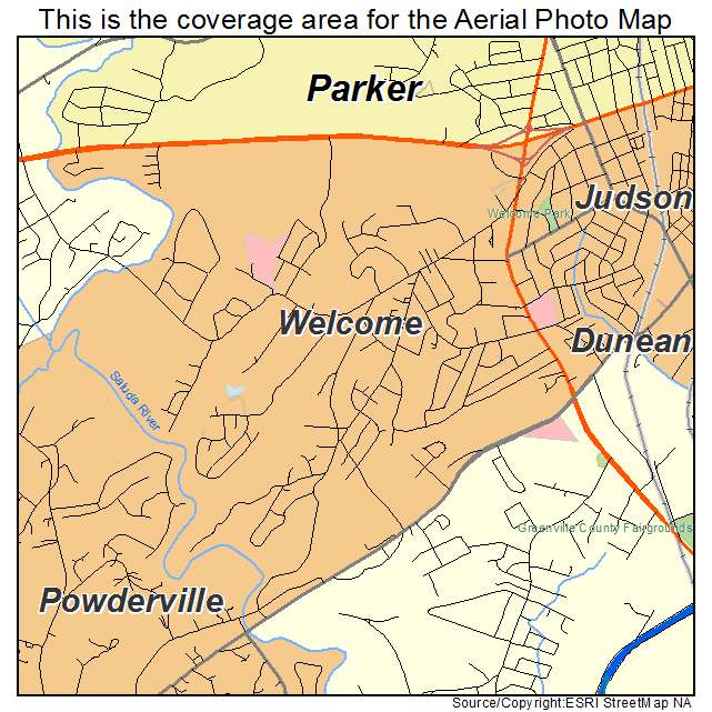 Welcome, SC location map 