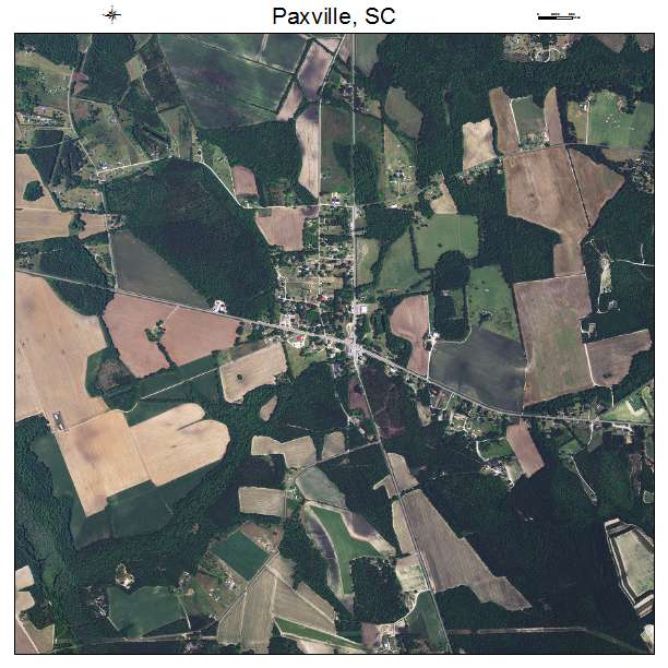Paxville, SC air photo map