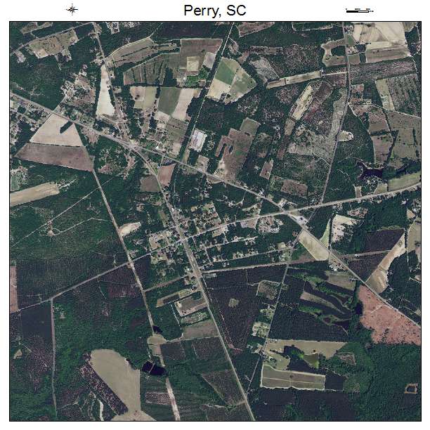 Perry, SC air photo map