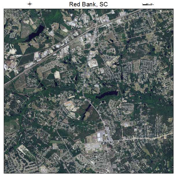 Red Bank, SC air photo map