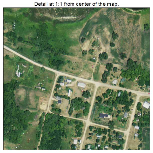 Altamont, South Dakota aerial imagery detail