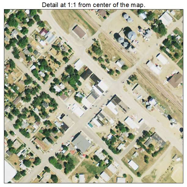 Arlington, South Dakota aerial imagery detail