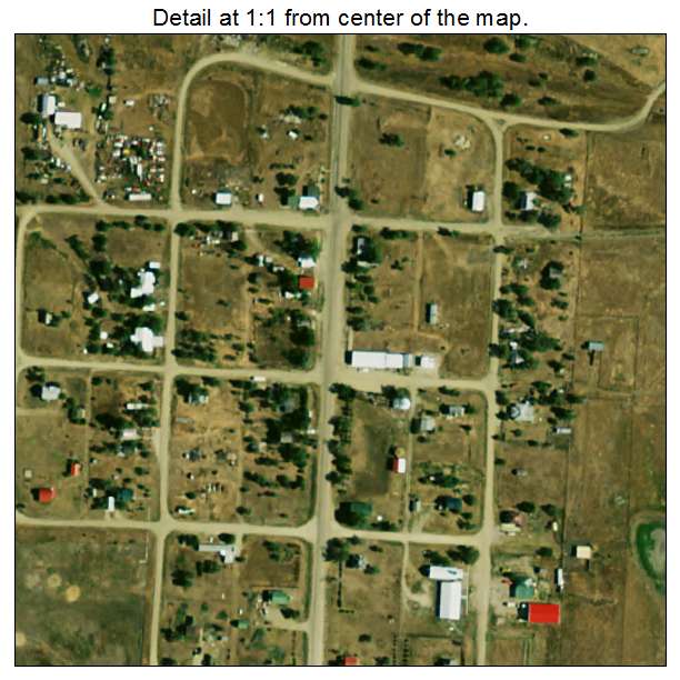 Belvidere, South Dakota aerial imagery detail