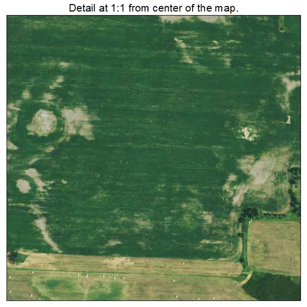 Cavour, South Dakota aerial imagery detail