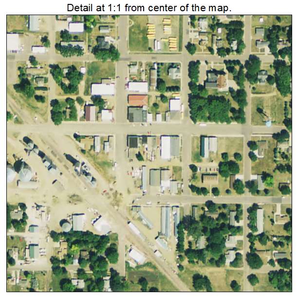 Colton, South Dakota aerial imagery detail