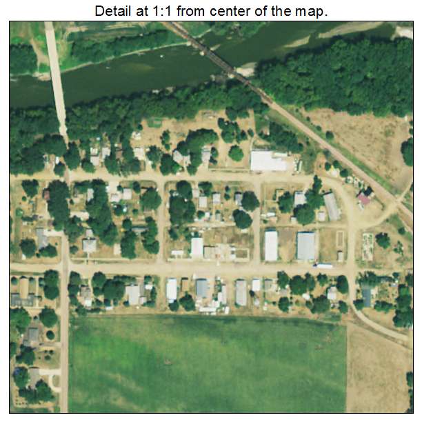 Fairview, South Dakota aerial imagery detail