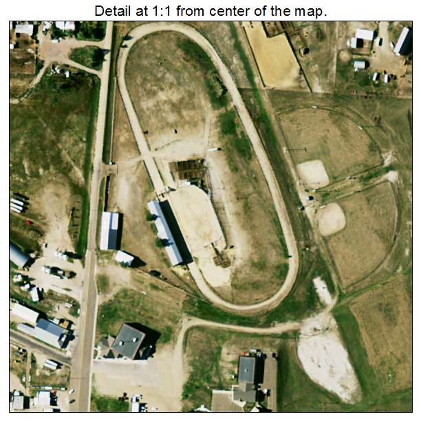 Faith, South Dakota aerial imagery detail