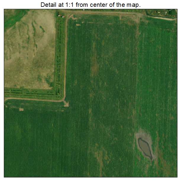 Hamill, South Dakota aerial imagery detail