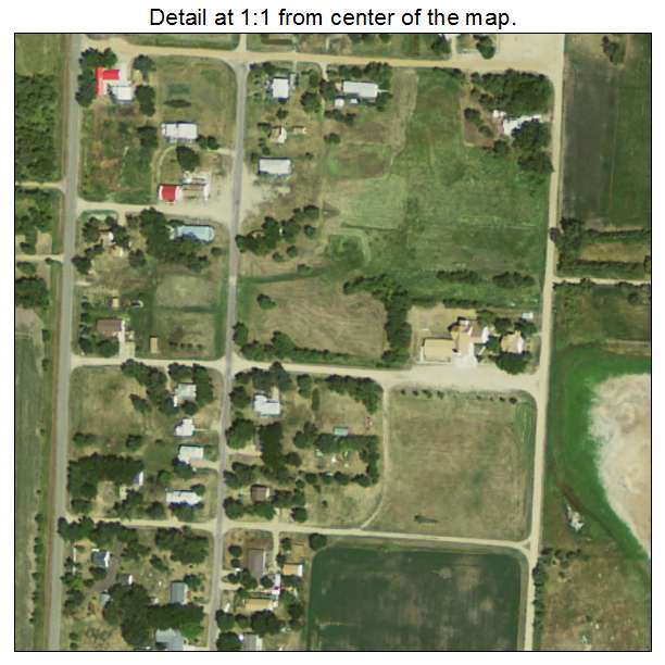 Harrison, South Dakota aerial imagery detail
