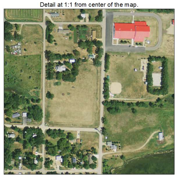 Henry, South Dakota aerial imagery detail