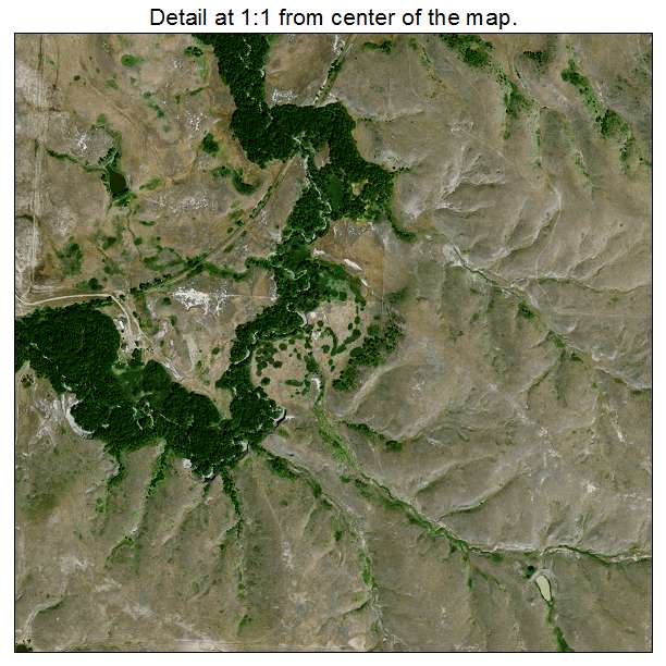 La Plant, South Dakota aerial imagery detail
