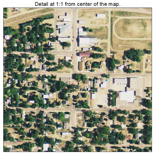 Marion, South Dakota aerial imagery detail