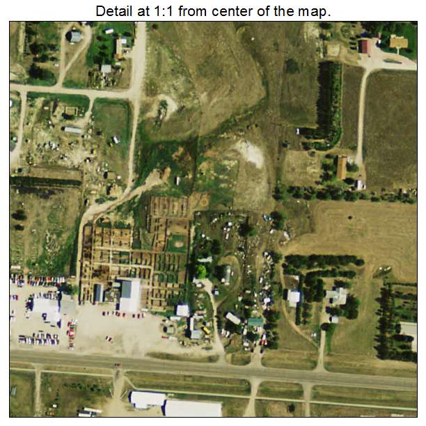 Martin, South Dakota aerial imagery detail