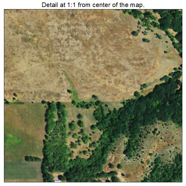Milltown, South Dakota aerial imagery detail