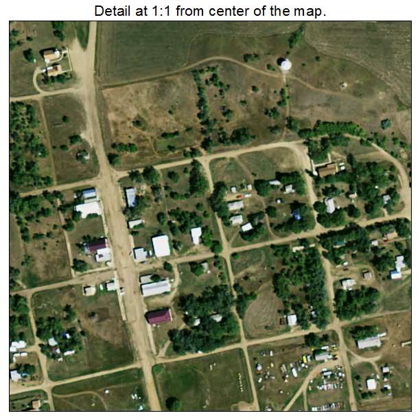 Morristown, South Dakota aerial imagery detail