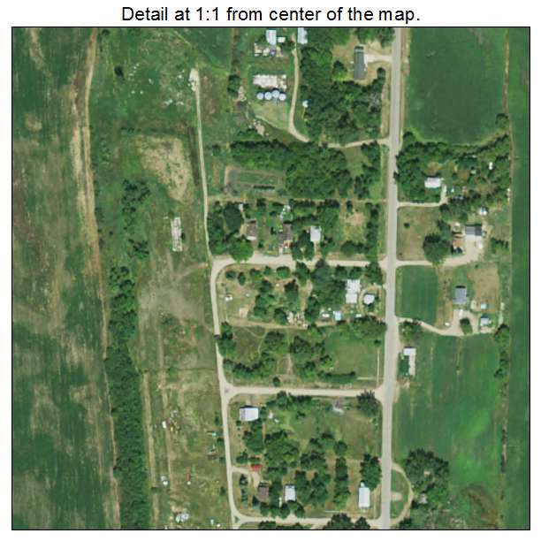 Naples, South Dakota aerial imagery detail