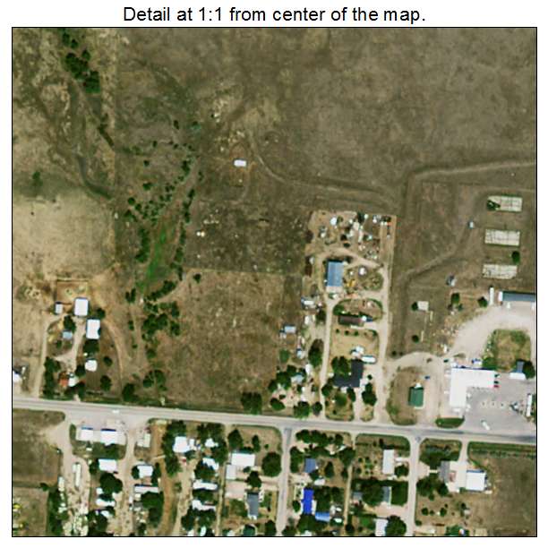 New Underwood, South Dakota aerial imagery detail