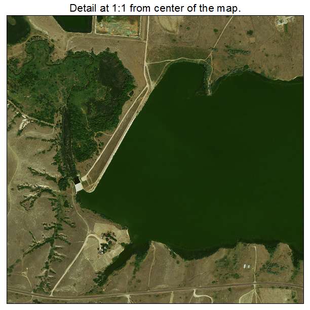 Oglala, South Dakota aerial imagery detail