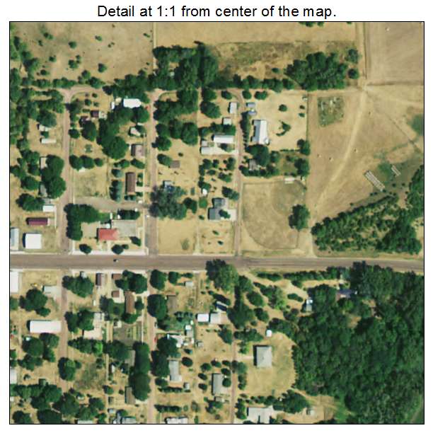 Olivet, South Dakota aerial imagery detail