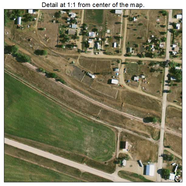 Quinn, South Dakota aerial imagery detail