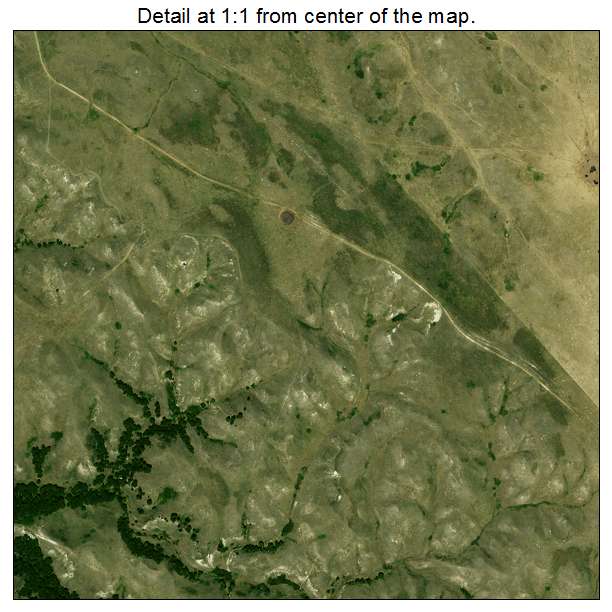 Rosebud, South Dakota aerial imagery detail