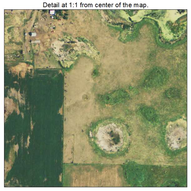 Roswell, South Dakota aerial imagery detail