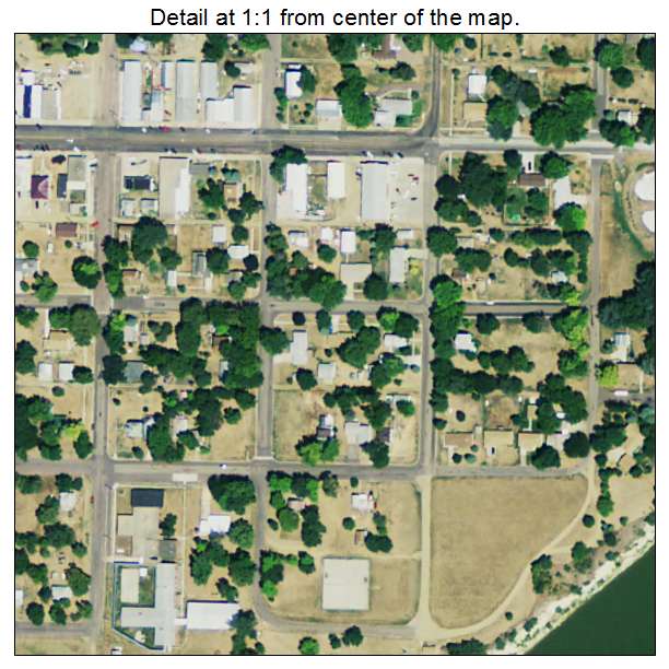 Springfield, South Dakota aerial imagery detail
