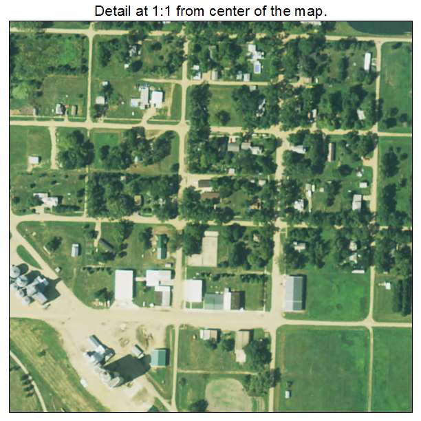 Stratford, South Dakota aerial imagery detail