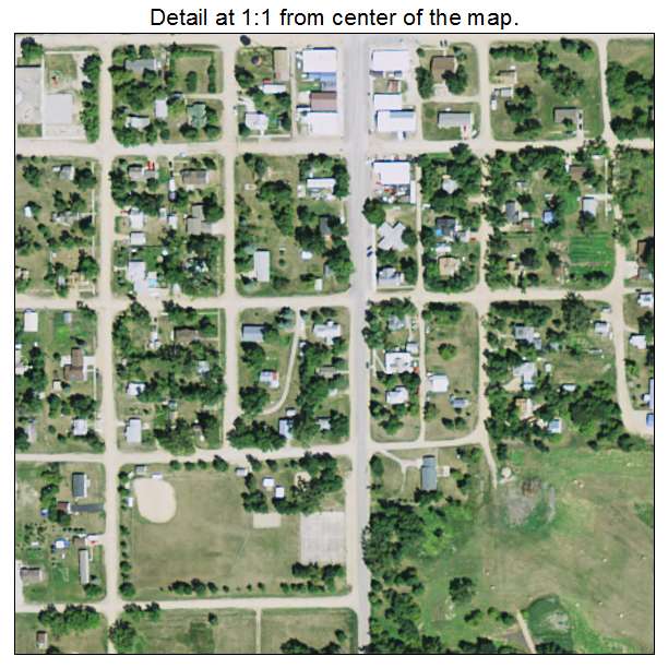 Summit, South Dakota aerial imagery detail