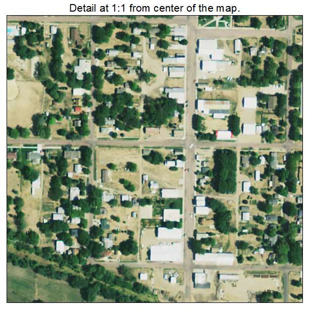 Tabor, South Dakota aerial imagery detail