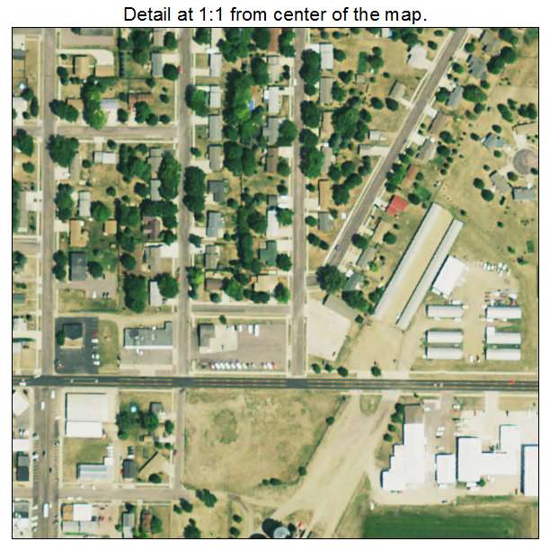 Tea, South Dakota aerial imagery detail