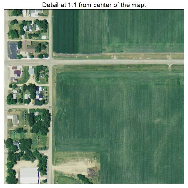 Toronto, South Dakota aerial imagery detail