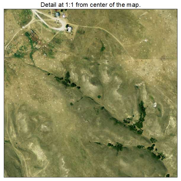 Two Strike, South Dakota aerial imagery detail