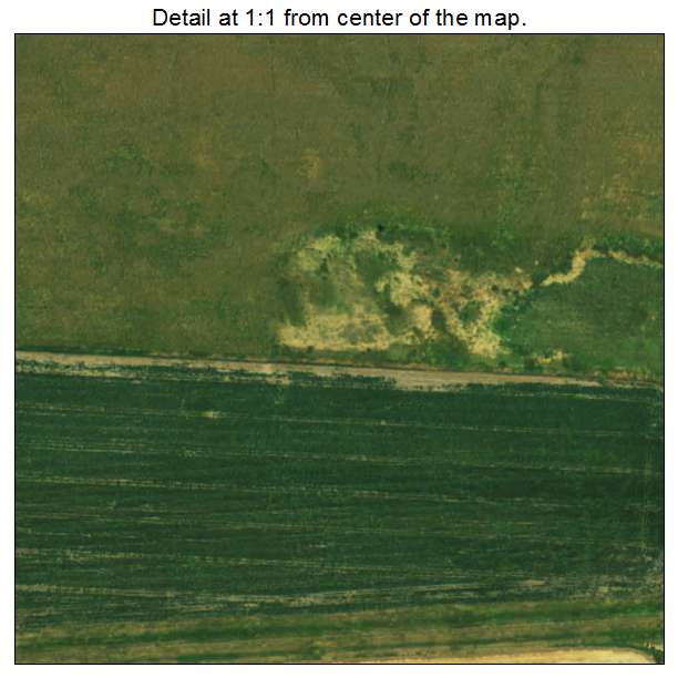 Vivian, South Dakota aerial imagery detail