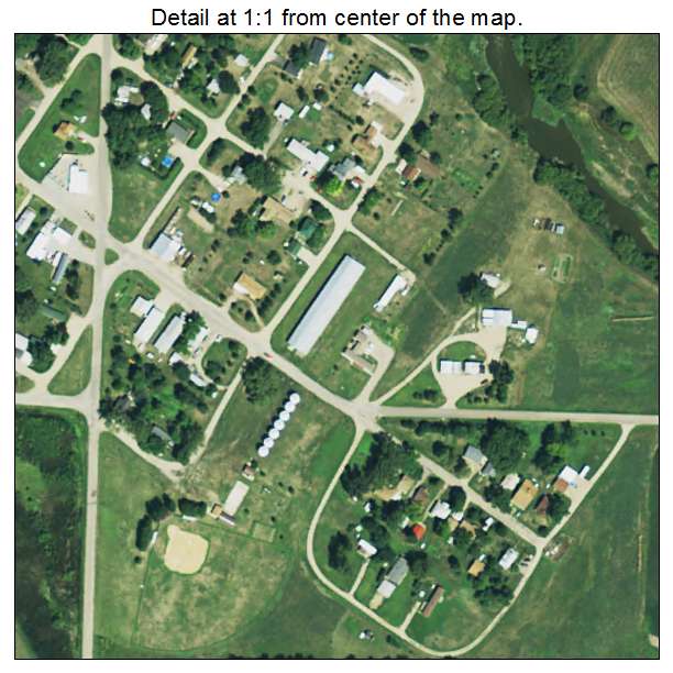 Westport, South Dakota aerial imagery detail