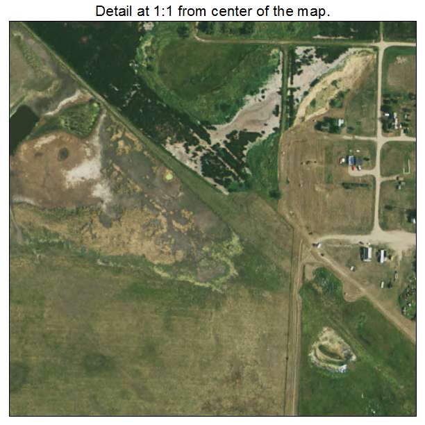Wetonka, South Dakota aerial imagery detail